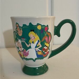 Alice in Wonderland Green Disney Mug cup